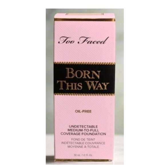 TOO FACED Born This Way Flawless Coverage Natural Finish* Foundation ~ Ivory NIB - Picture 2 of 15